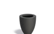 Adezz Canna Plantenbak Polyester Rond 50 x 50 x 59 cm Zwartgrijs