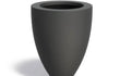 Adezz Canna Plantenbak Polyester Rond 80 x 80 x 100 cm Zwartgrijs