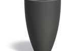 Adezz Canna Plantenbak Polyester Rond 70 x 70 x 112 cm Zwartgrijs