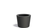 Adezz Conic Plantenbak Polyester Rond Schuin 63 x 63 x 52 cm Zwartgrijs