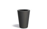 Adezz Conic Plantenbak Polyester Rond Schuin 55 x 55 x 76 cm Zwartgrijs