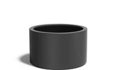 Adezz Circum Plantenbak Polyester Rond Recht 100 x 100 x 60 cm Zwartgrijs