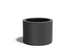 Adezz Circum Plantenbak Polyester Rond Recht 80 x 80 x 60 cm Zwartgrijs