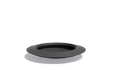 Adezz Ceder Plantenbak Polyester Rond Schaalmodel 120 x 120 x 20 cm Zwartgrijs