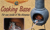 Sol-y-Yo Chimenea grillrek voor Jumbo terrashaard 115 cm | Mexico Trade