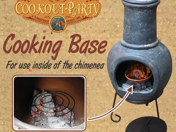 Sol-y-Yo Chimenea grillrek voor Jumbo terrashaard 115 cm | Mexico Trade