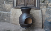 Sol-y-Yo Chimenea Mexicaanse terracotta kachel Barbecue Jumbo (bruin) | Mexico Trade