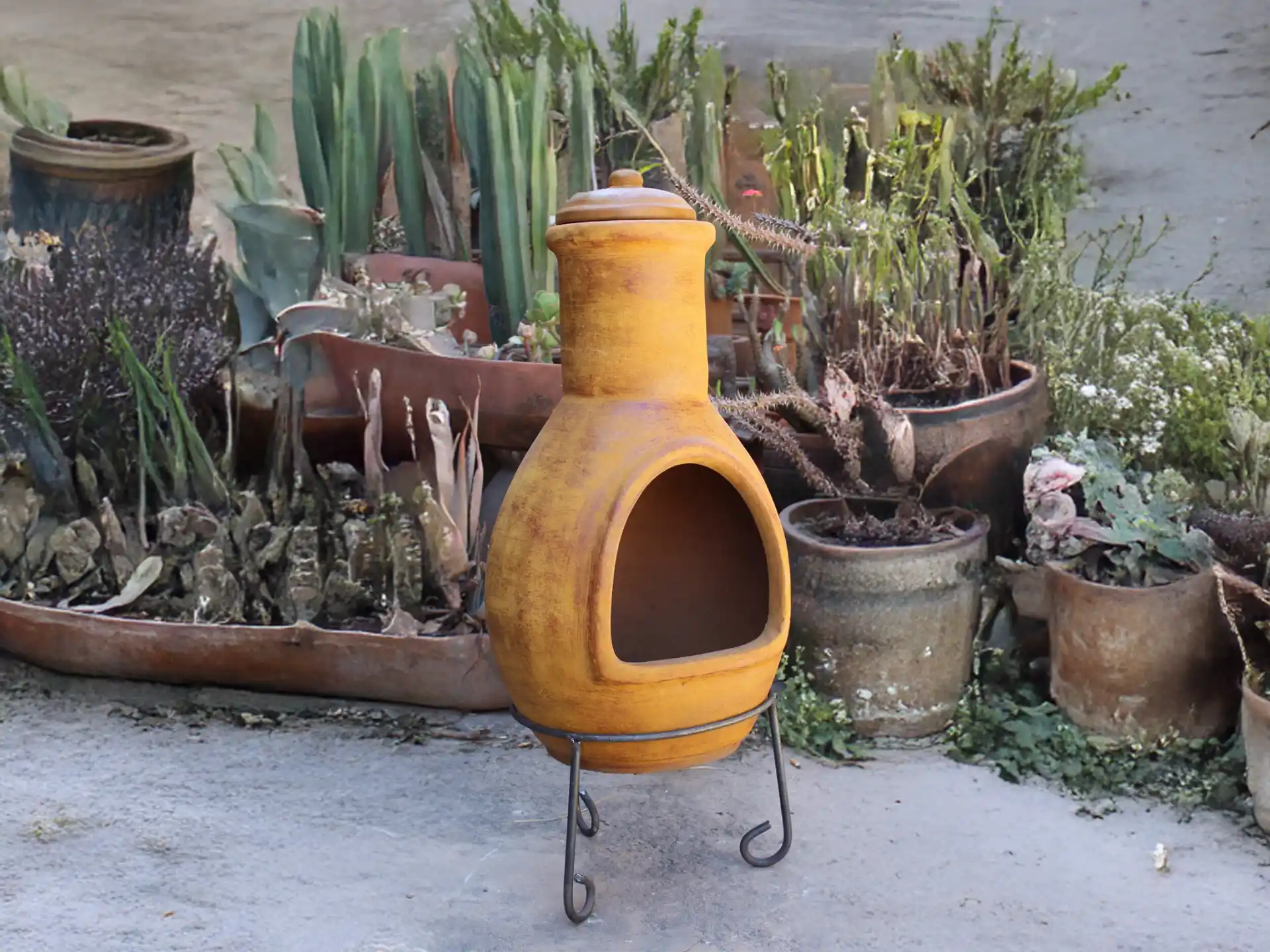Sol-y-Yo Mexicaanse Tuinhaard 46 x 106 cm geel | Mexico Trade