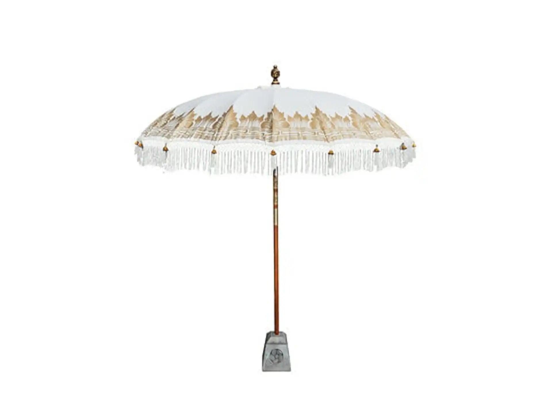 Todo Bien - Parasol 300 cm - Volledig gouden beschildering