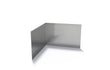 Adezz Kantopsluiting verzinkt staal hoek geplet buiten 30 x 30 x 20 cm - 3 mm