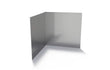Adezz Kantopsluiting verzinkt staal hoek geplet buiten 30 x 30 x 29 cm - 2 mm