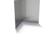 Adezz Kantopsluiting verzinkt staal hoek geplet buiten 30 x 30 x 39 cm - 3 mm