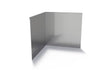 Adezz Kantopsluiting verzinkt staal hoek geplet binnen 30 x 30 x 29 cm - 3 mm