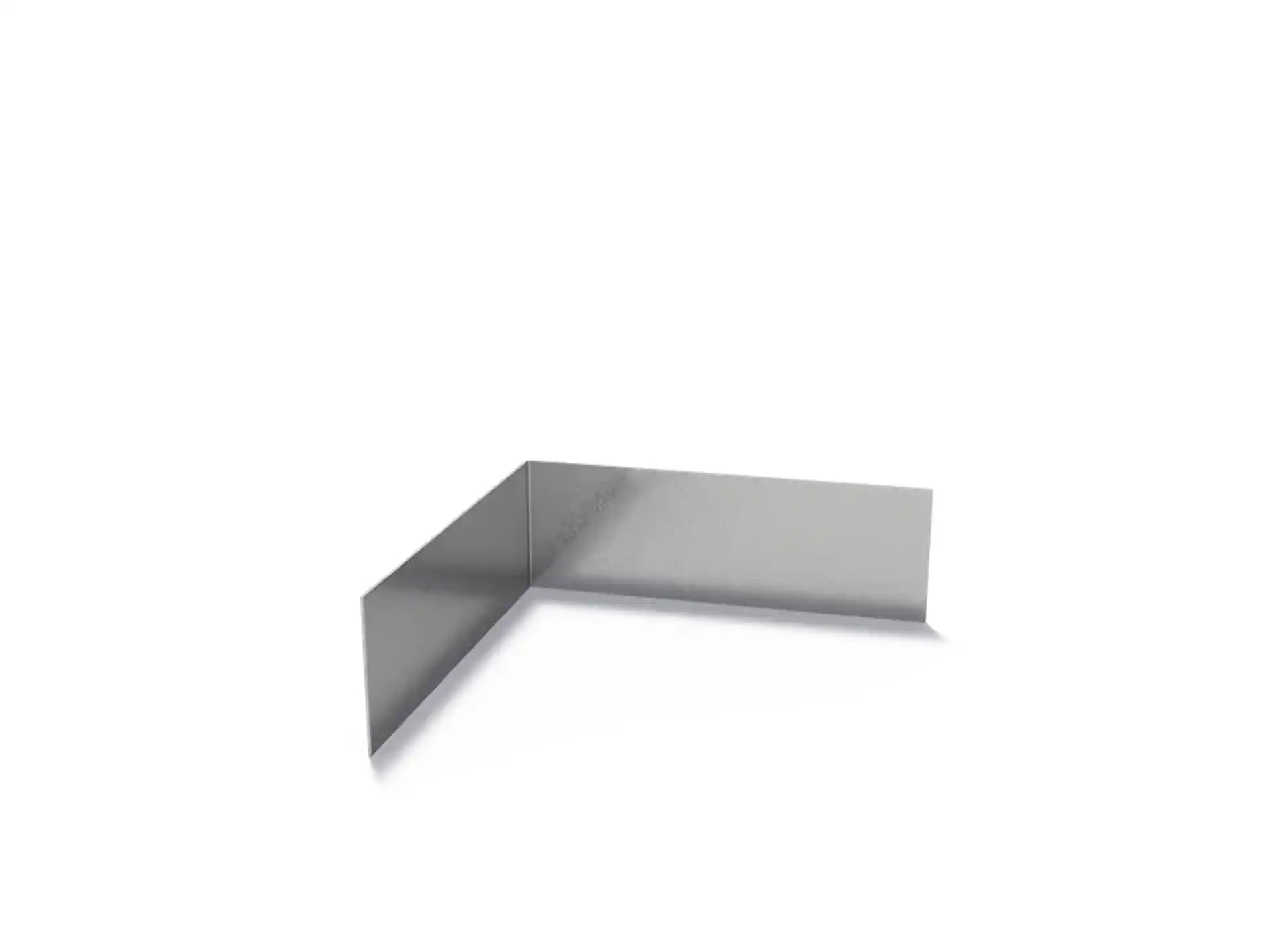Adezz Kantopsluiting verzinkt staal hoek recht buiten 30 x 30 x 10 cm - 2 mm