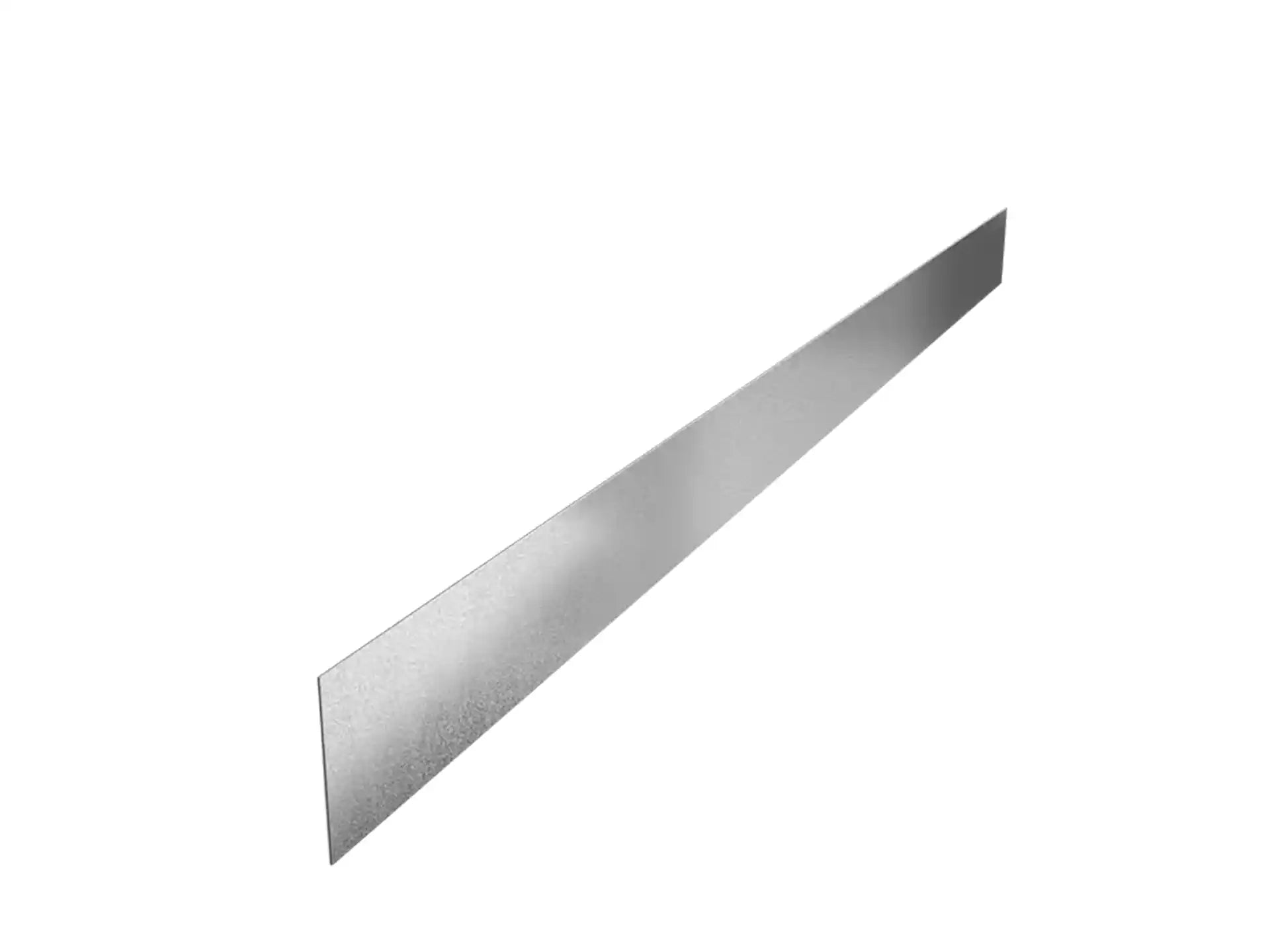 Adezz Kantopsluiting verzinkt staal recht 230 x 0,3 x 15 cm - 5 stuks