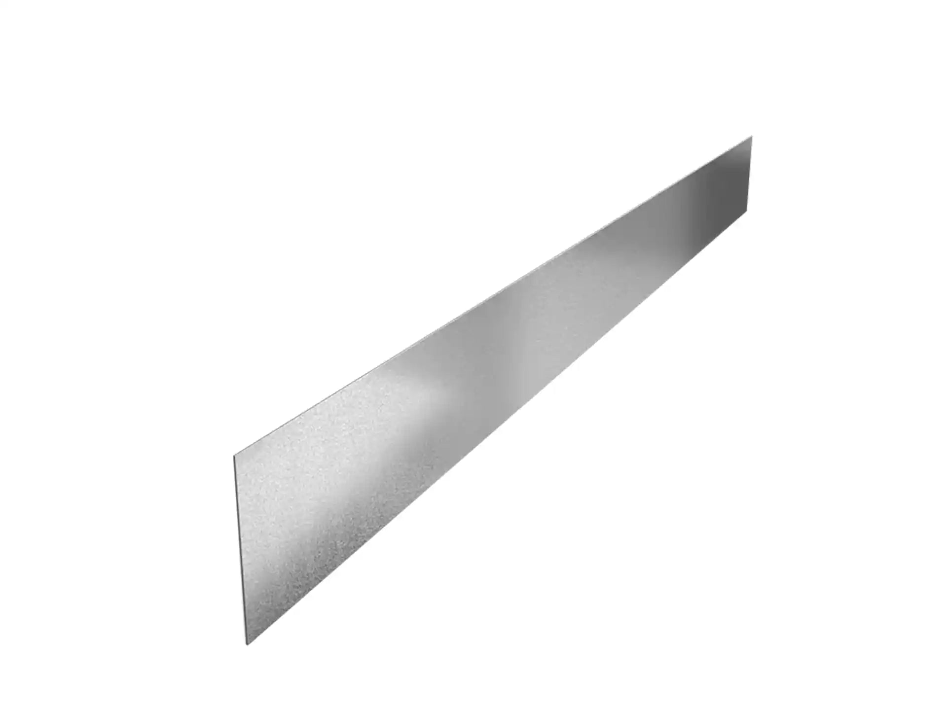 Adezz Kantopsluiting verzinkt staal recht 230 x 0,3 x 20 cm - 5 stuks
