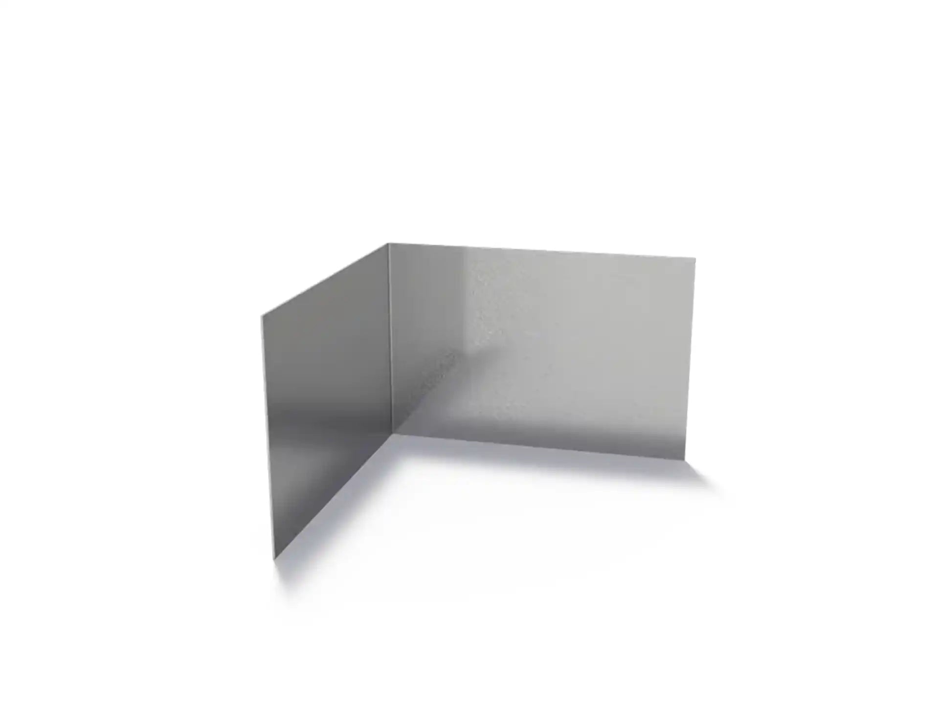 Adezz Kantopsluiting verzinkt staal hoek recht buiten 30 x 30 x 20 cm - 2 mm