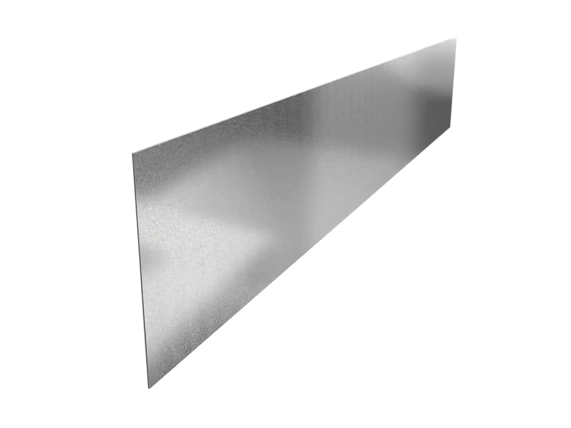 Adezz Kantopsluiting verzinkt staal recht 230 x 0,3 x 39 cm - 5 stuks