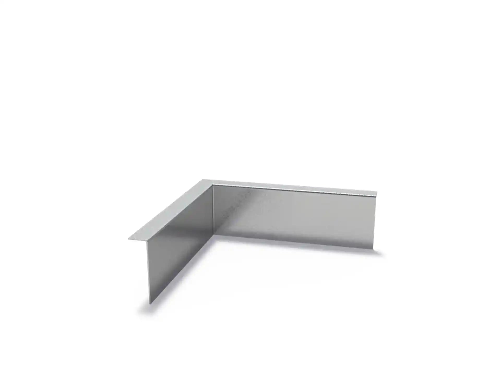 Adezz Kantopsluiting verzinkt staal hoek gezet binnen 30 x 30 x 10 cm - 2 mm