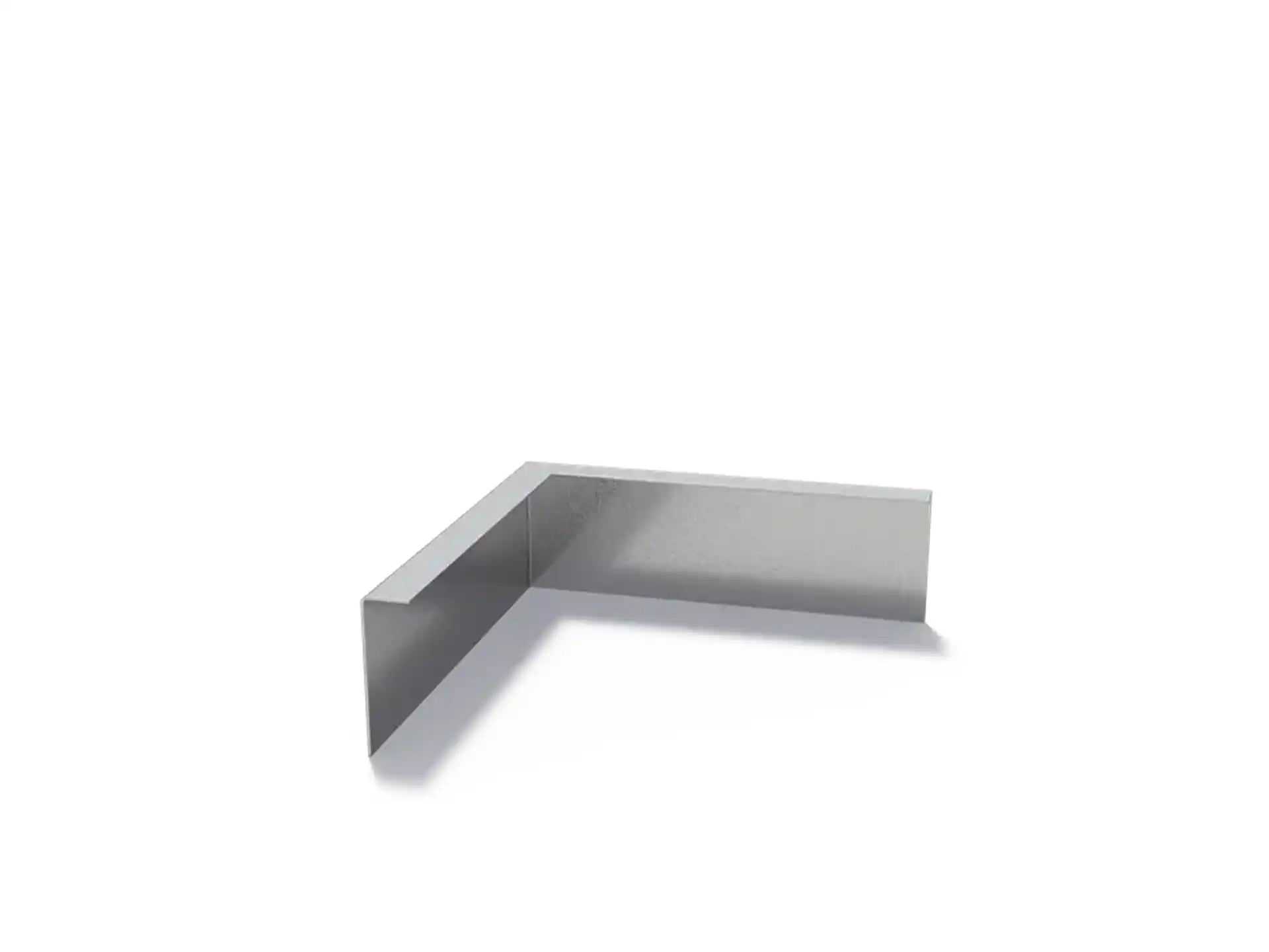 Adezz Kantopsluiting verzinkt staal hoek gezet buiten 30 x 30 x 10 cm - 2 mm