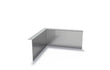 Adezz Kantopsluiting verzinkt staal hoek gezet binnen 30 x 30 x 15 cm - 3 mm