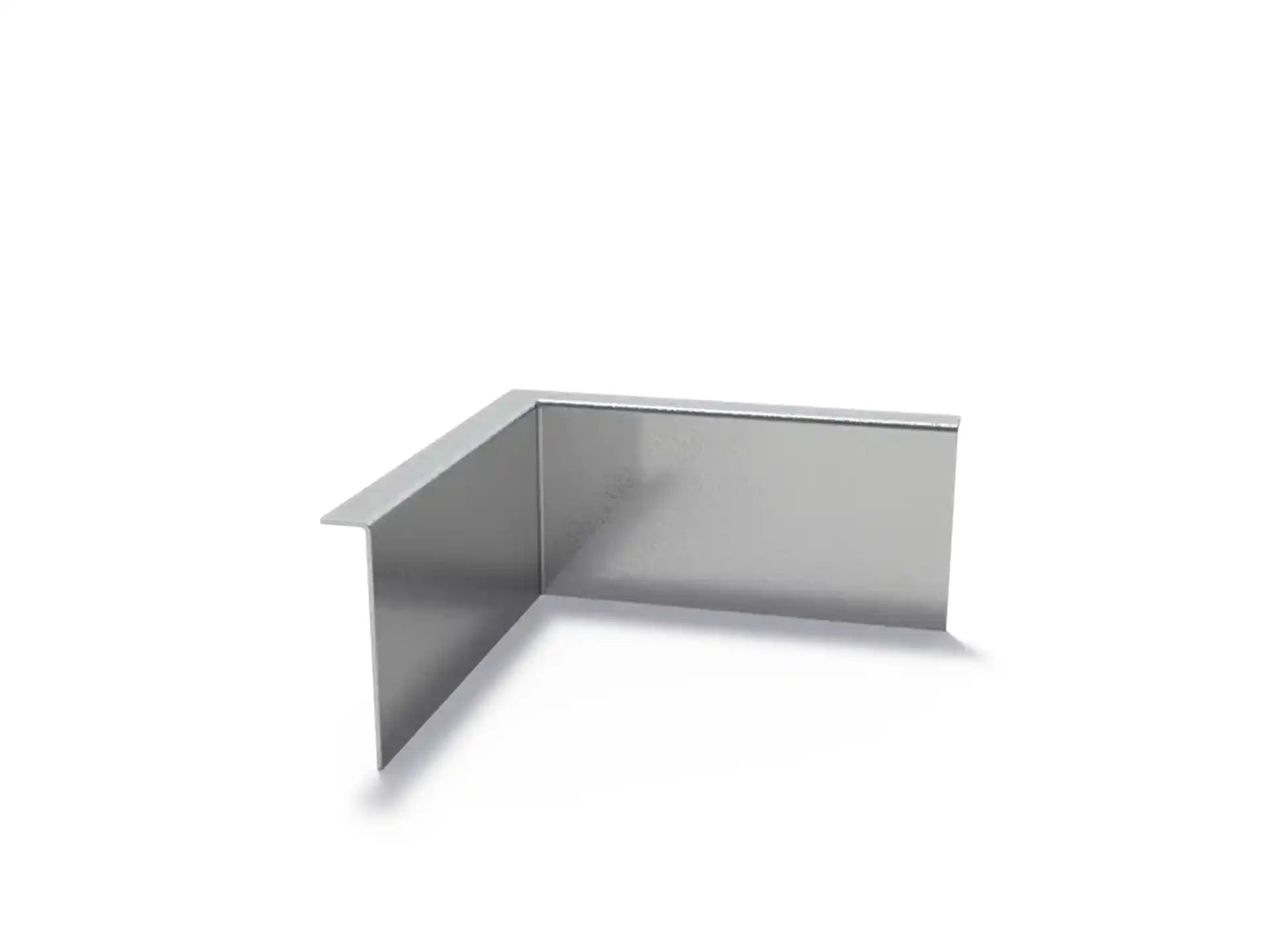 Adezz Kantopsluiting verzinkt staal hoek gezet binnen 30 x 30 x 15 cm - 2 mm