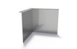 Adezz Kantopsluiting verzinkt staal hoek gezet binnen 30 x 30 x 29 cm - 3 mm